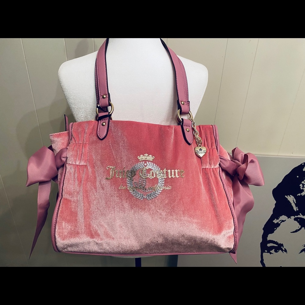 NWT Juicy Couture velour pink daydreamer
